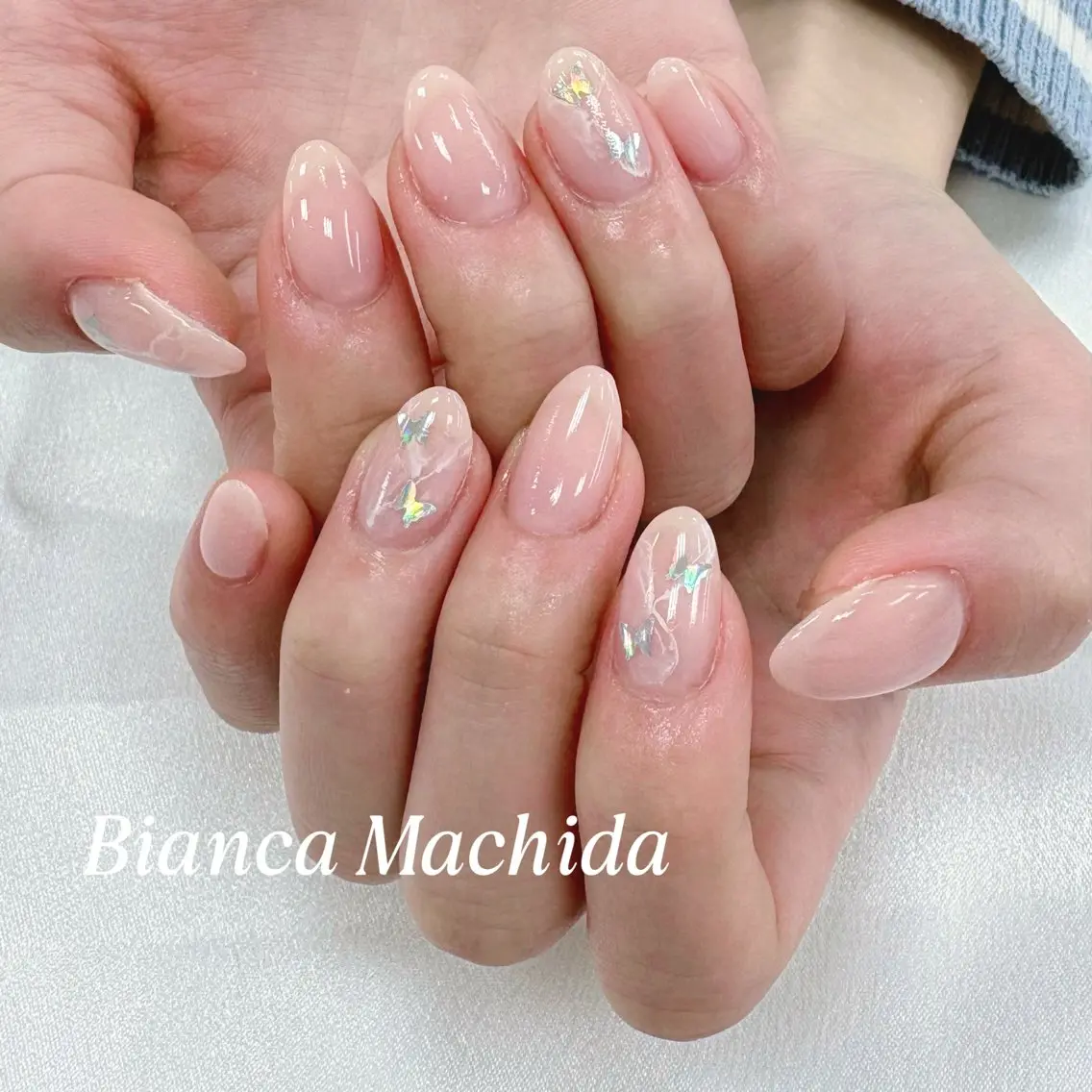 ネイル ハンドネイル Bianca 🌟 yanagihasiのネイルデザイン