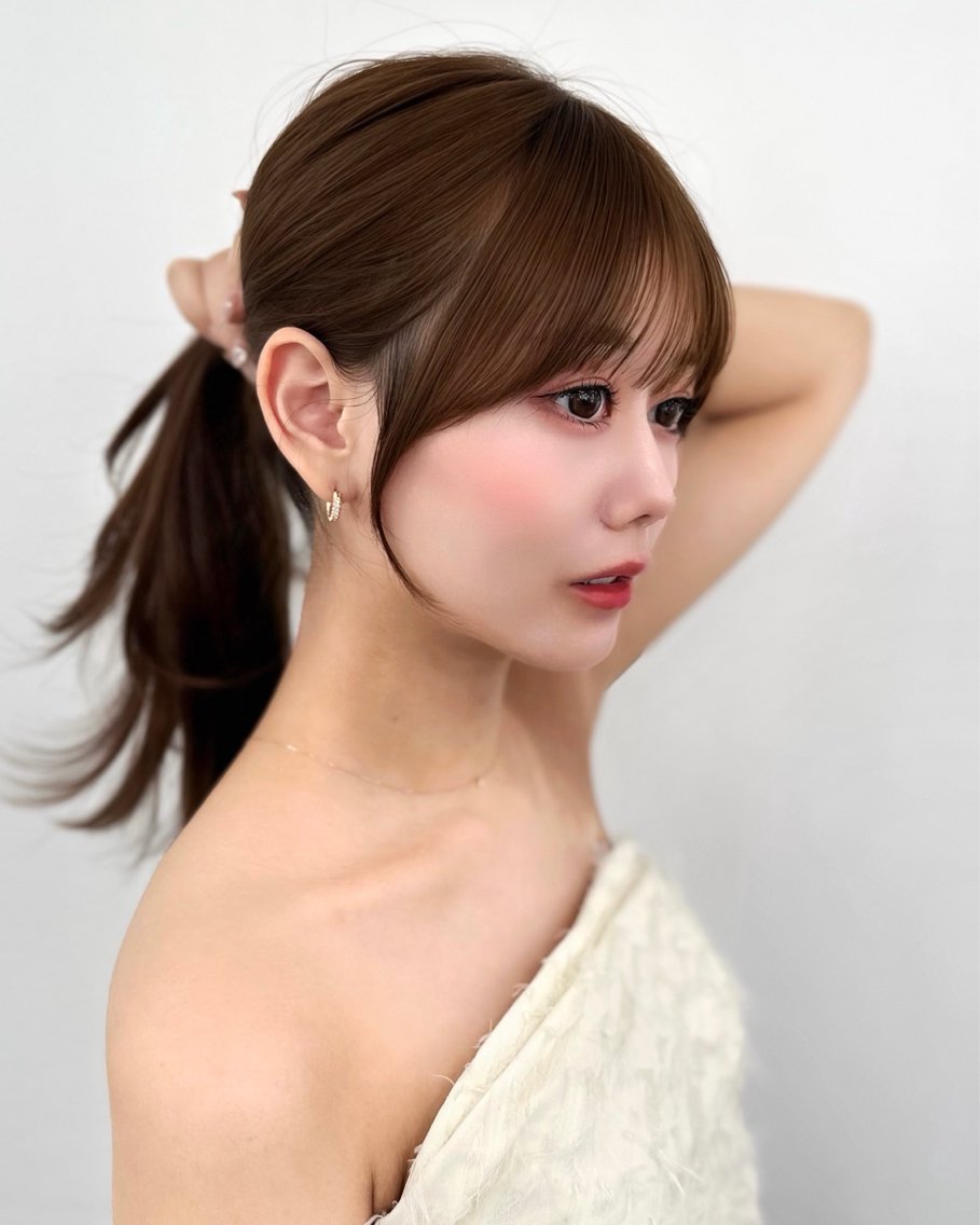 セミロング カット ヘアカラー トリートメント ヘッドスパ ヘアセット 前髪顔まわりカット 🌈中村海聖のヘアスタイル