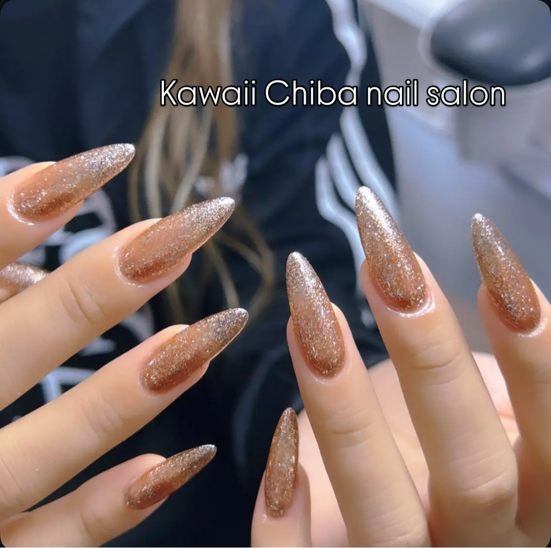 ネイル 長さ出し フレンチネイル ジェルネイル ガーリー 韓国ネイル Kawaii Chiba nailのネイルデザイン
