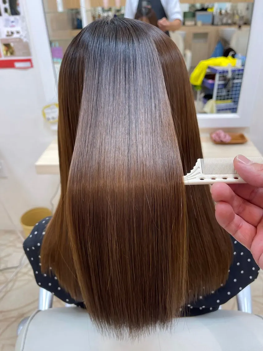 セミロング 高橋 佑介のヘアスタイル