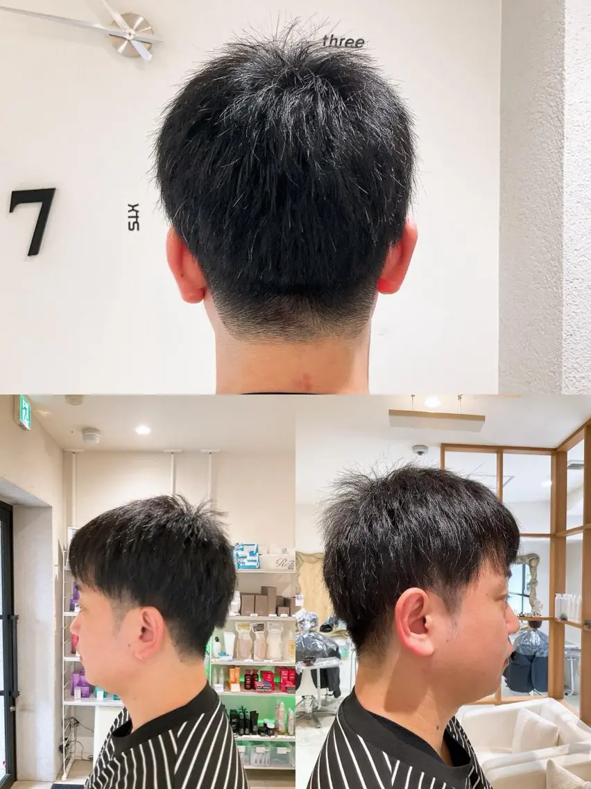 メンズ カット 山本 真緒のヘアスタイル