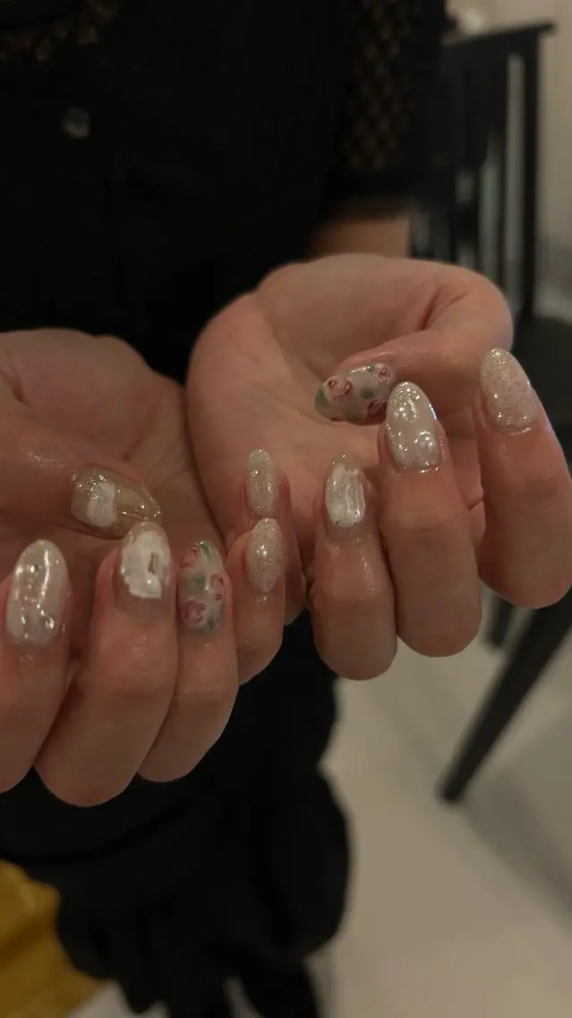 ネイル ハンドネイル mira☼ 𐦍 ☼ nailのネイルデザイン