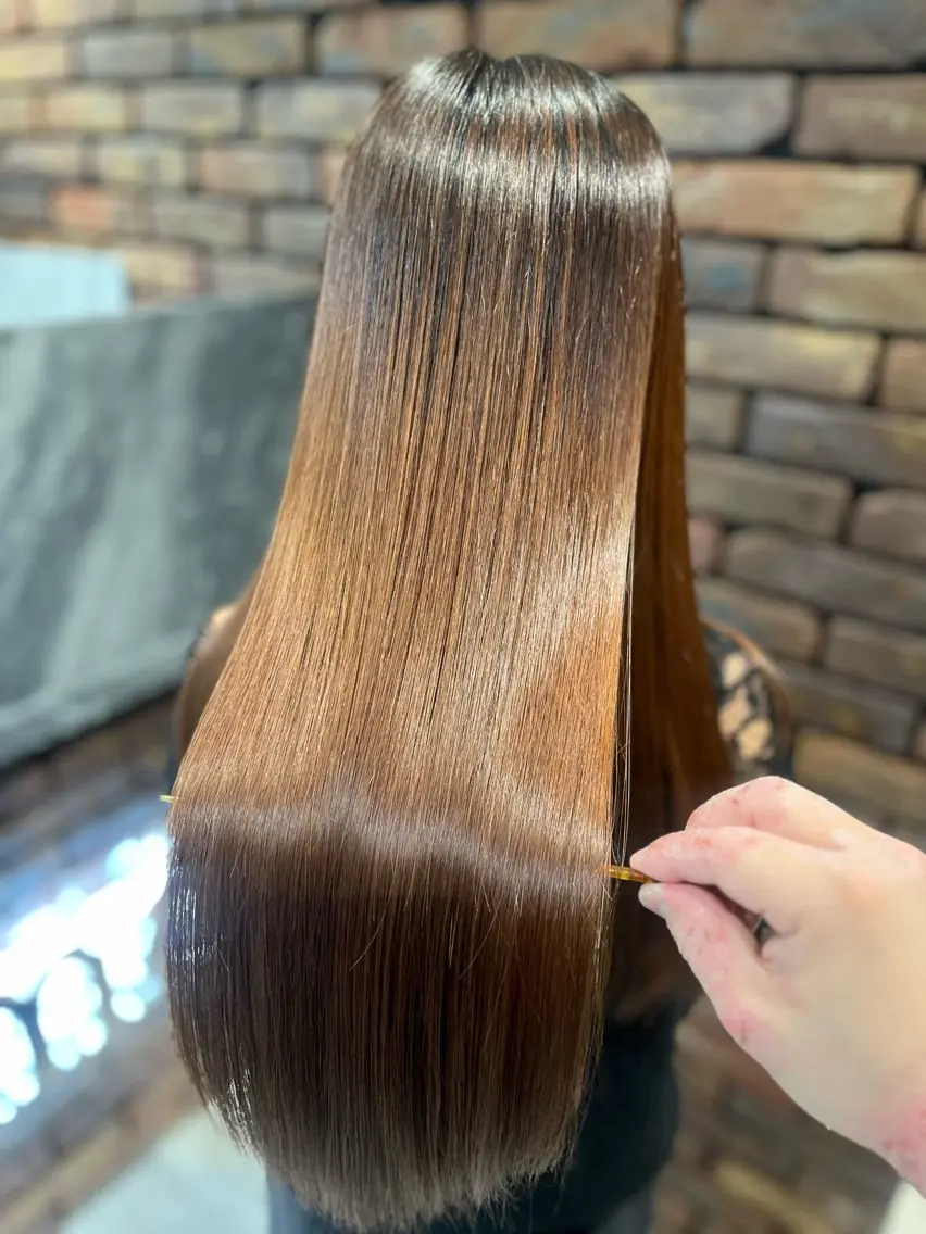 ロング ulu+sia/ 神戸本格派髪質改善のヘアスタイル