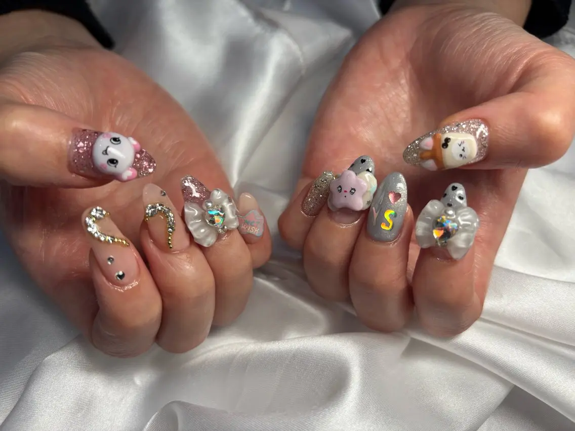 ネイル 持ち込み ハンドネイル 💅Perfect Wink RUI🌈のネイルデザイン