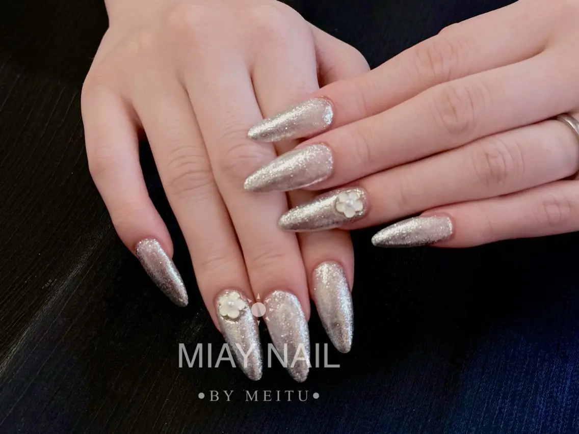 ネイル ハンドネイル 💜MIYA NAIL鶴見店のネイルデザイン