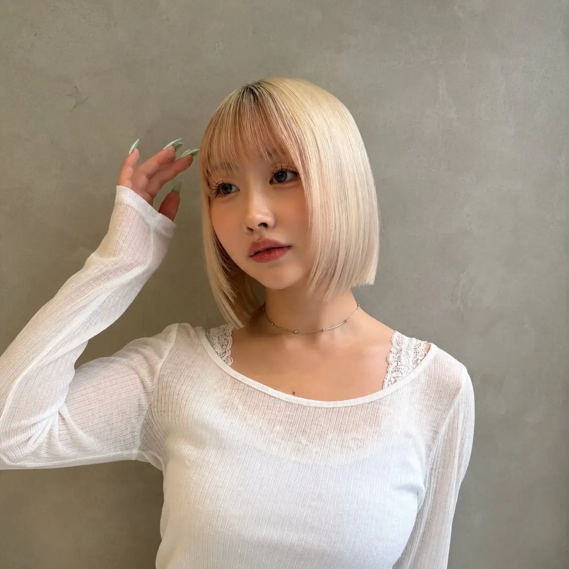 ミディアム カラー ヘアカラー トリートメント 🩷小川大輔🩷 ボブ/インナーカラーのヘアスタイル