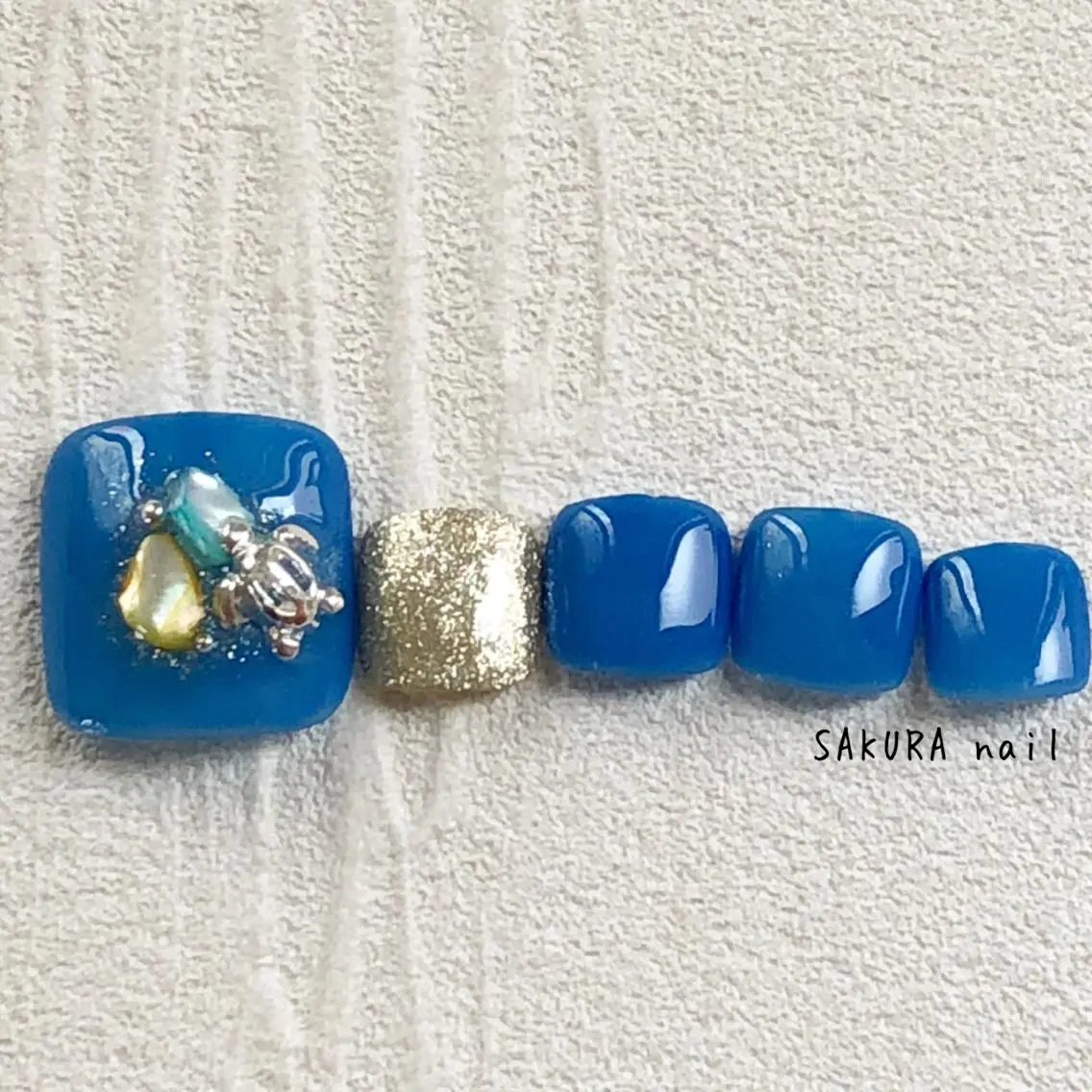ネイル フットネイル SAKURA nailのネイルデザイン
