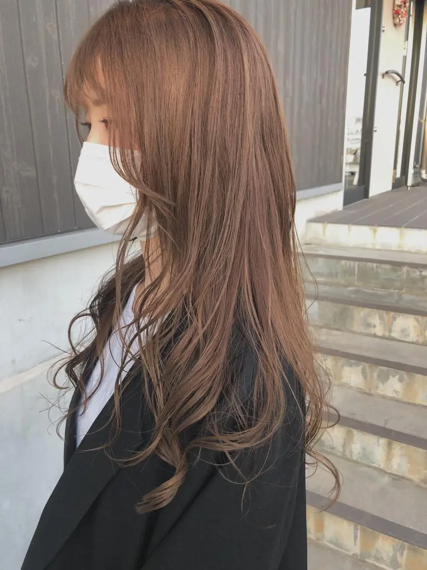 艶カラー+内部補修系最強トリートメントの写真