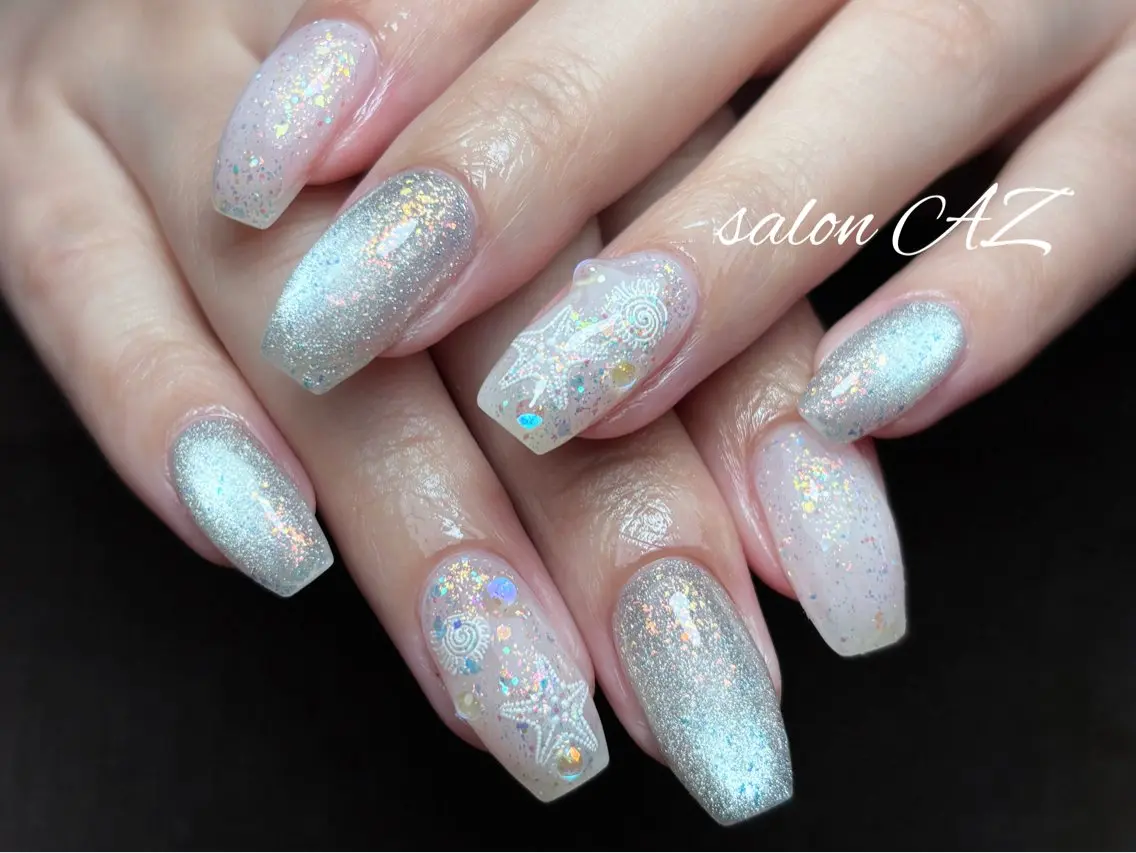 ネイル オフィスネイル ハンドネイル salon AZのネイルデザイン