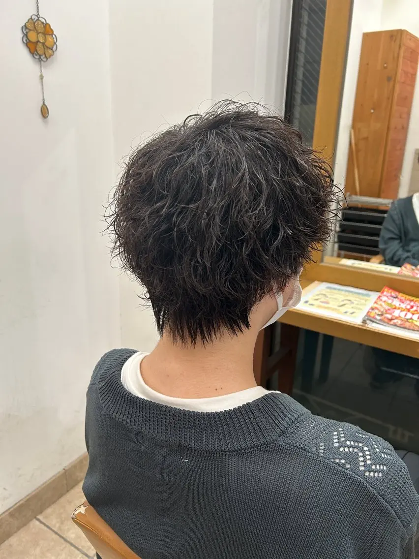 【新規限定】メンズカット&パーマ【10​〜​17時半限定】の写真