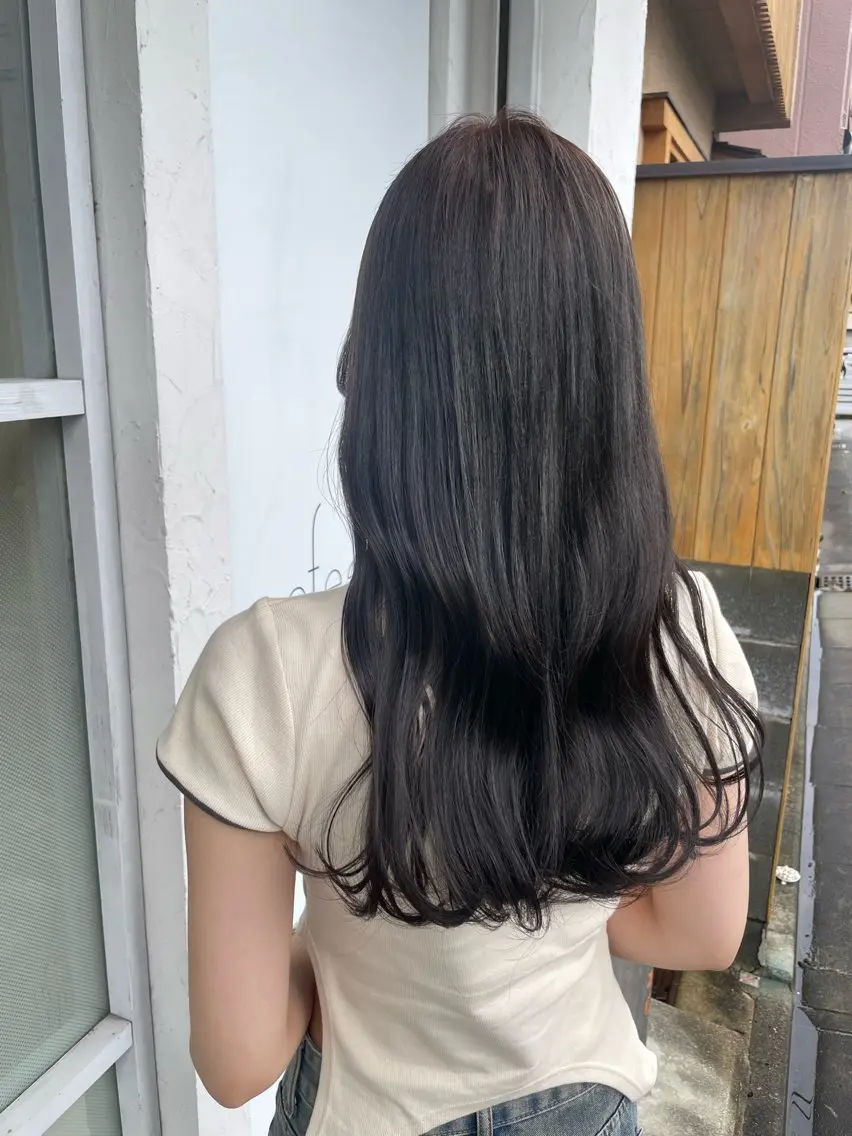 ロング 岡田 陽成のヘアスタイル