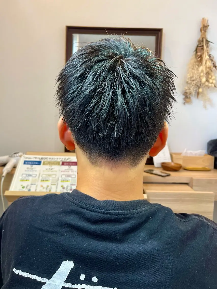 ショート メンズ 刈り上げ 【マリブ伊勢崎本店】 hiroのヘアスタイル