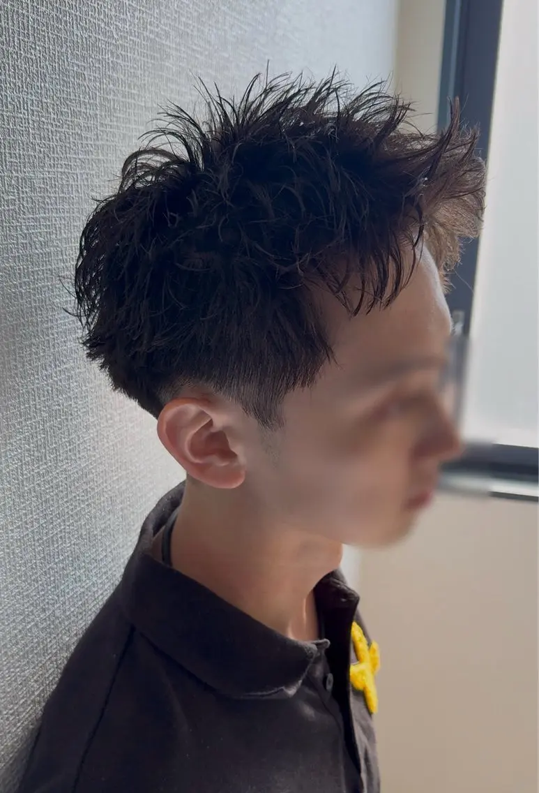 パーマ メンズ カット パーマ パーマ指名率No.1 /メンズ特化はるひのヘアスタイル