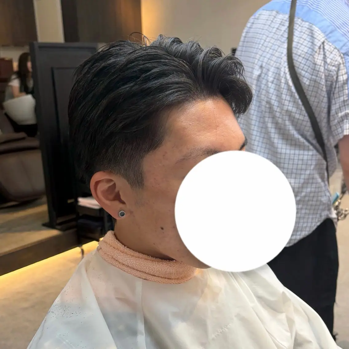 メンズ カット 加茂野 緑のヘアスタイル