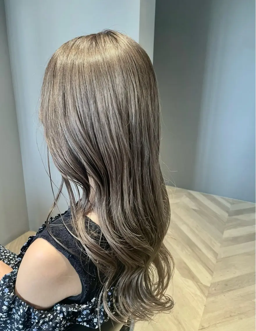 ロング カラー カット トリートメント 高野 良佑のヘアスタイル