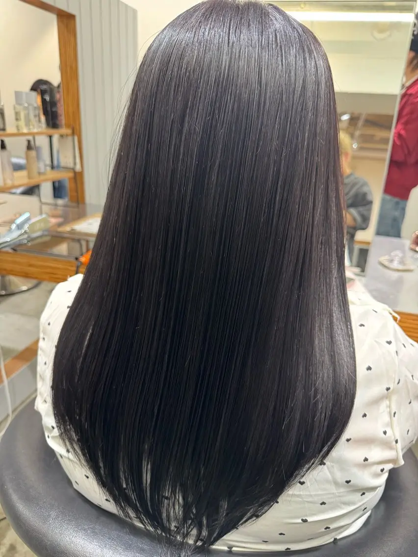 ロング 縮毛矯正 ROSTAR セイゴのヘアスタイル