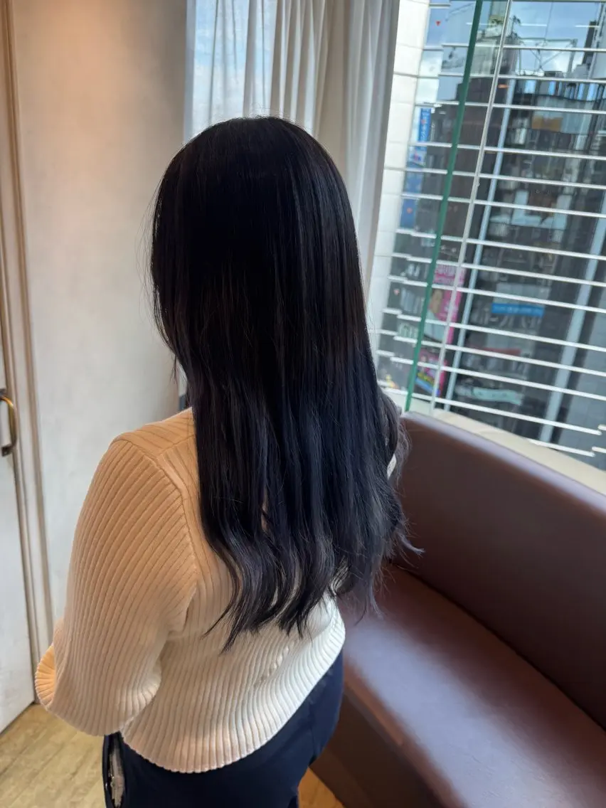 ロング カラー ヘアカラー 💛似合わせ×艶髪 空陽💙のヘアスタイル