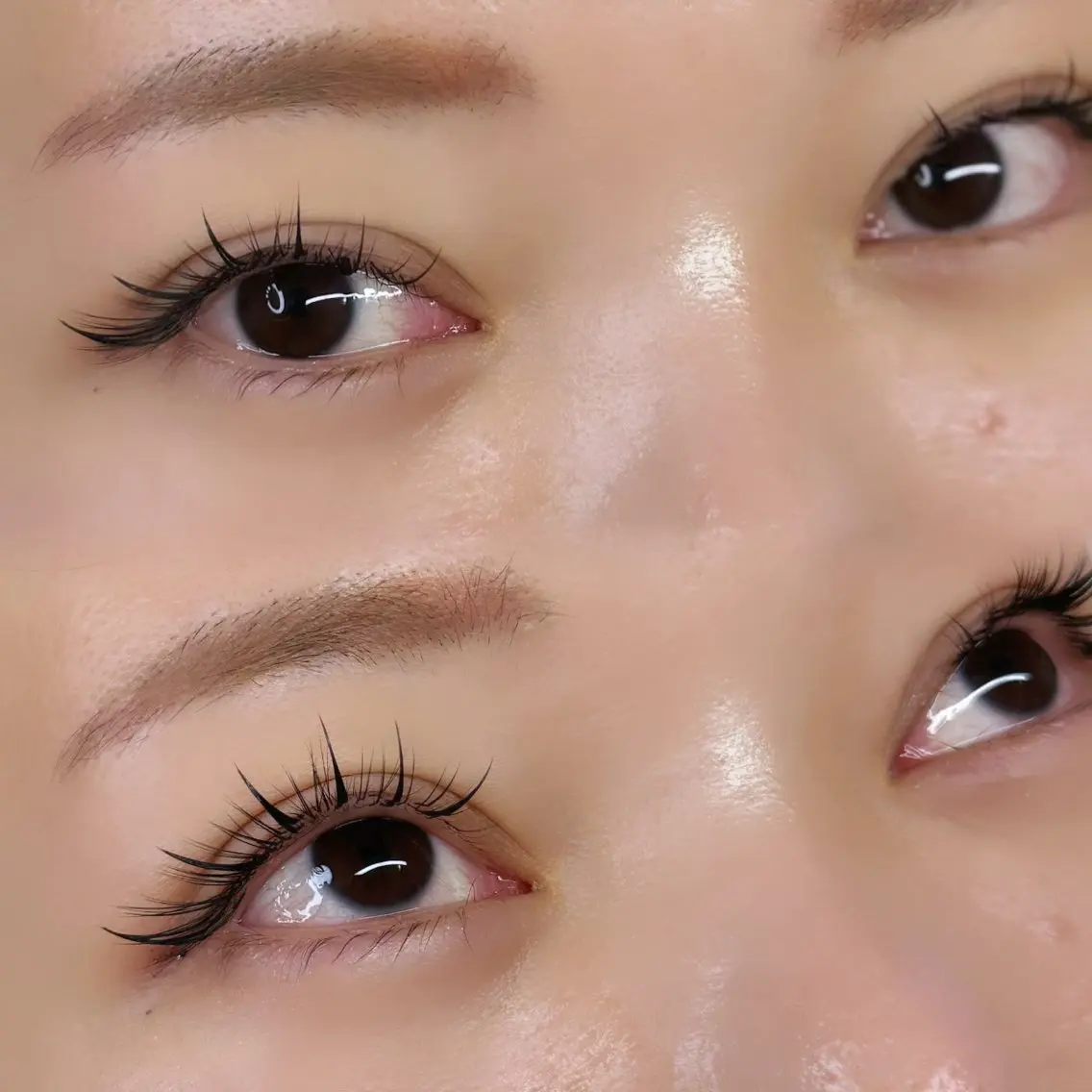 マツエク・マツパ 束感まつ毛 ナチュラル ワンホンマツエク Mimi🤍￤パーマ ￤マツエク￤眉毛のマツエク・マツパデザイン