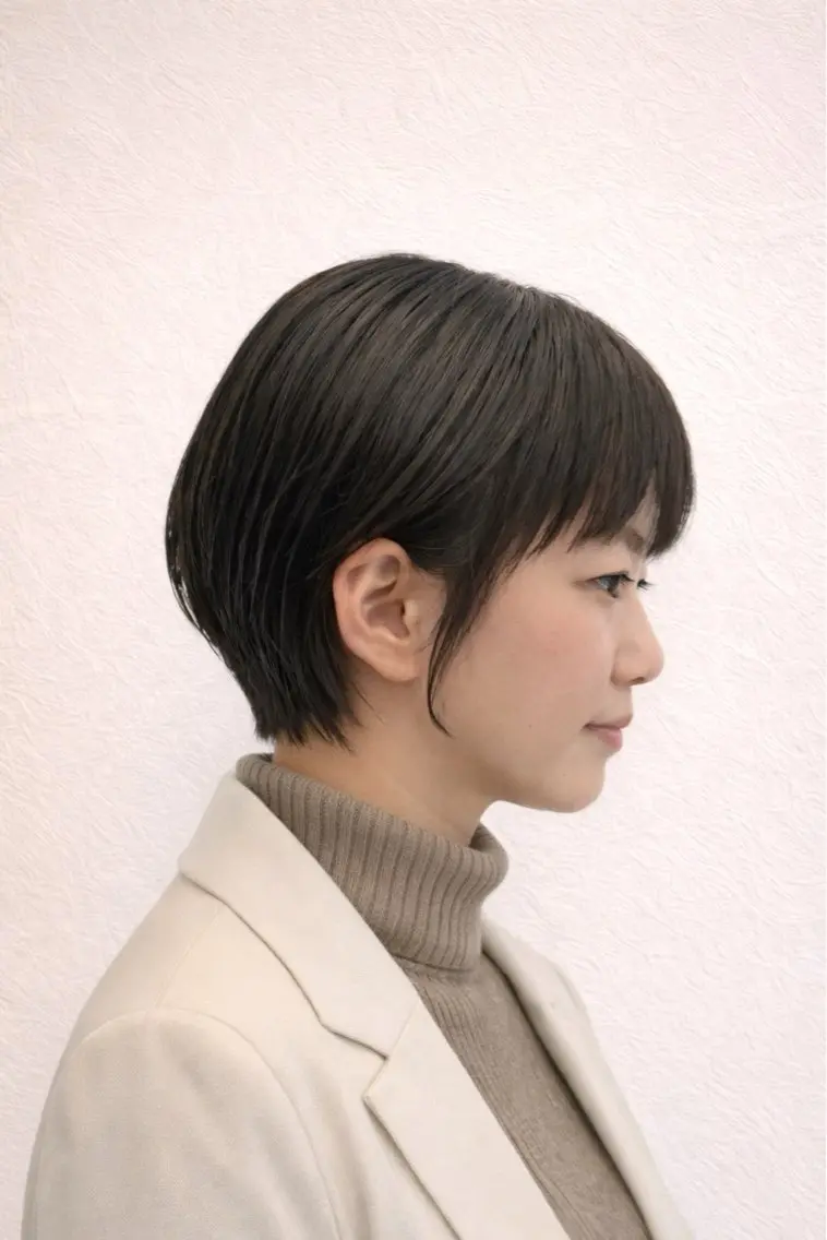 ショート ショートヘア カット 白崎 龍神のヘアスタイル