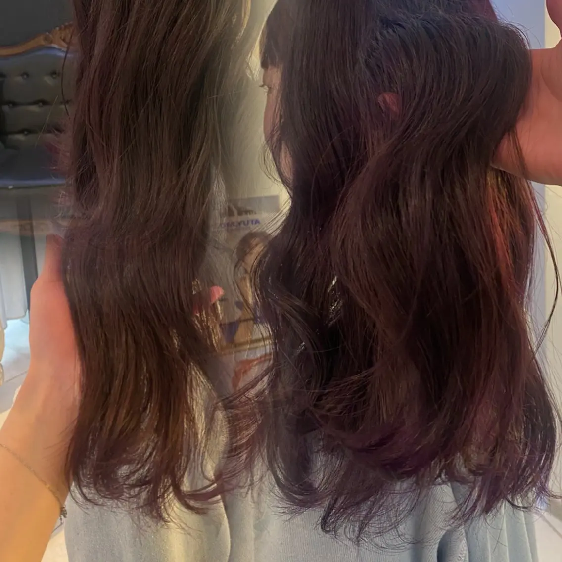カラー ブリーチ ブリーチなしカラー カット ヘアカラー トリートメント mai / linoah˚✧のヘアスタイル