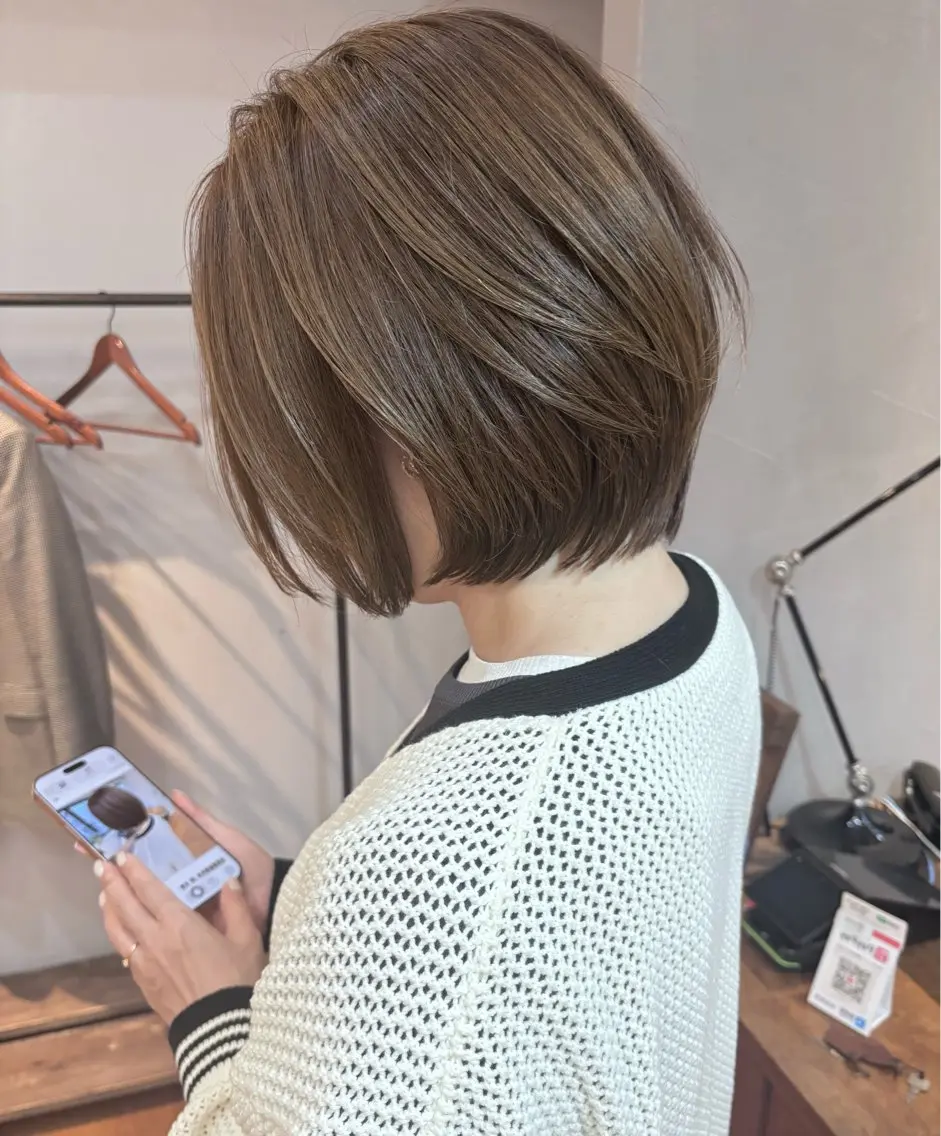 ショート ショートボブ 丸みショート ボブ くびれヘア ショートヘア 平野 たかひとのヘアスタイル