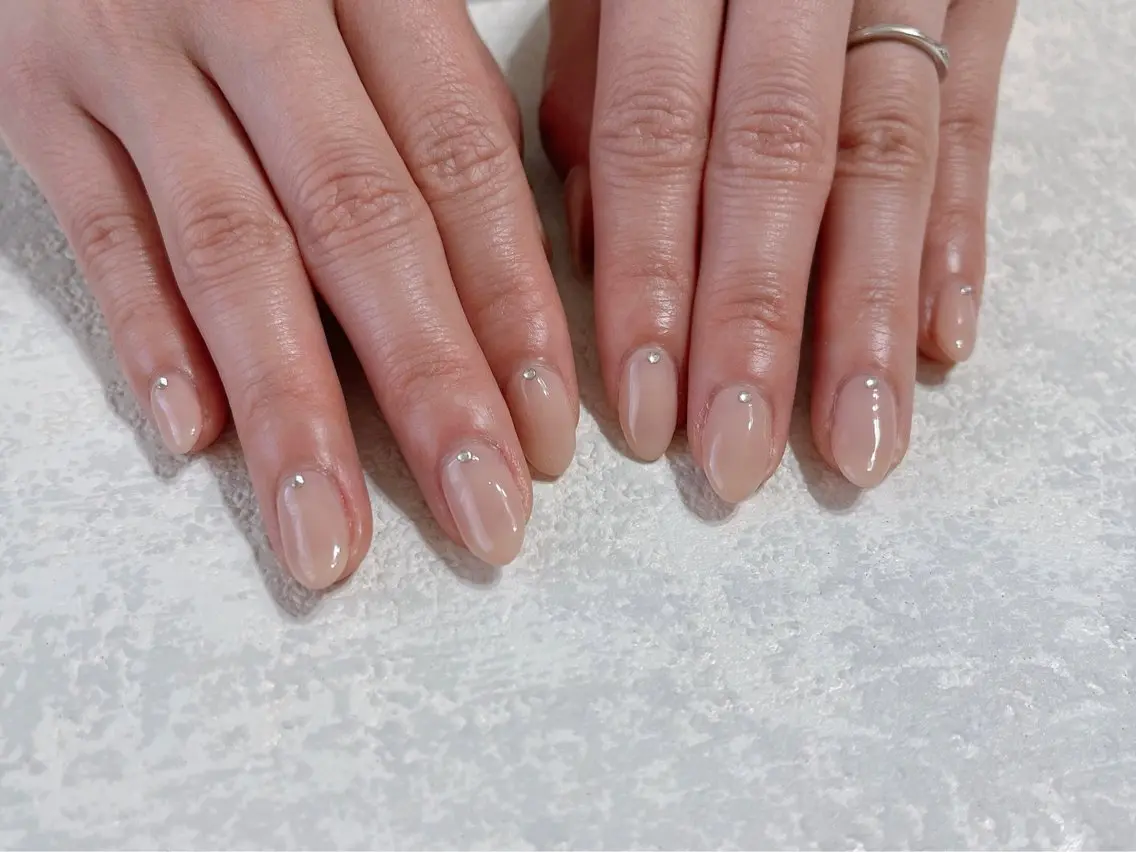 ネイル オーロラネイル フットネイル フレンチネイル ジェルネイル 韓国ネイル ハンドネイル kiki nail &brow二子玉川のネイルデザイン