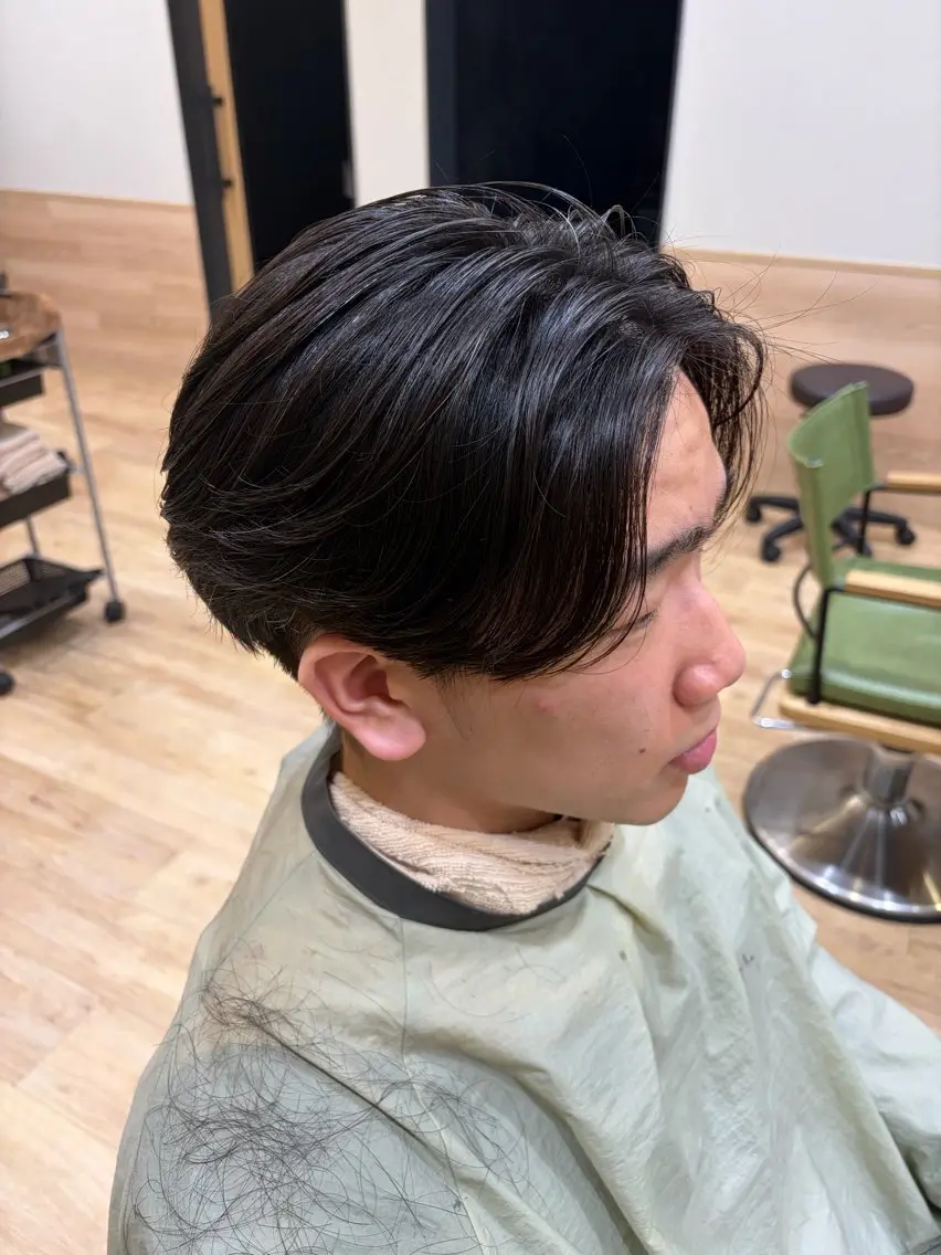 パーマ メンズ メンズパーマ ニュアンスパーマ カット パーマ 小田 暉のヘアスタイル
