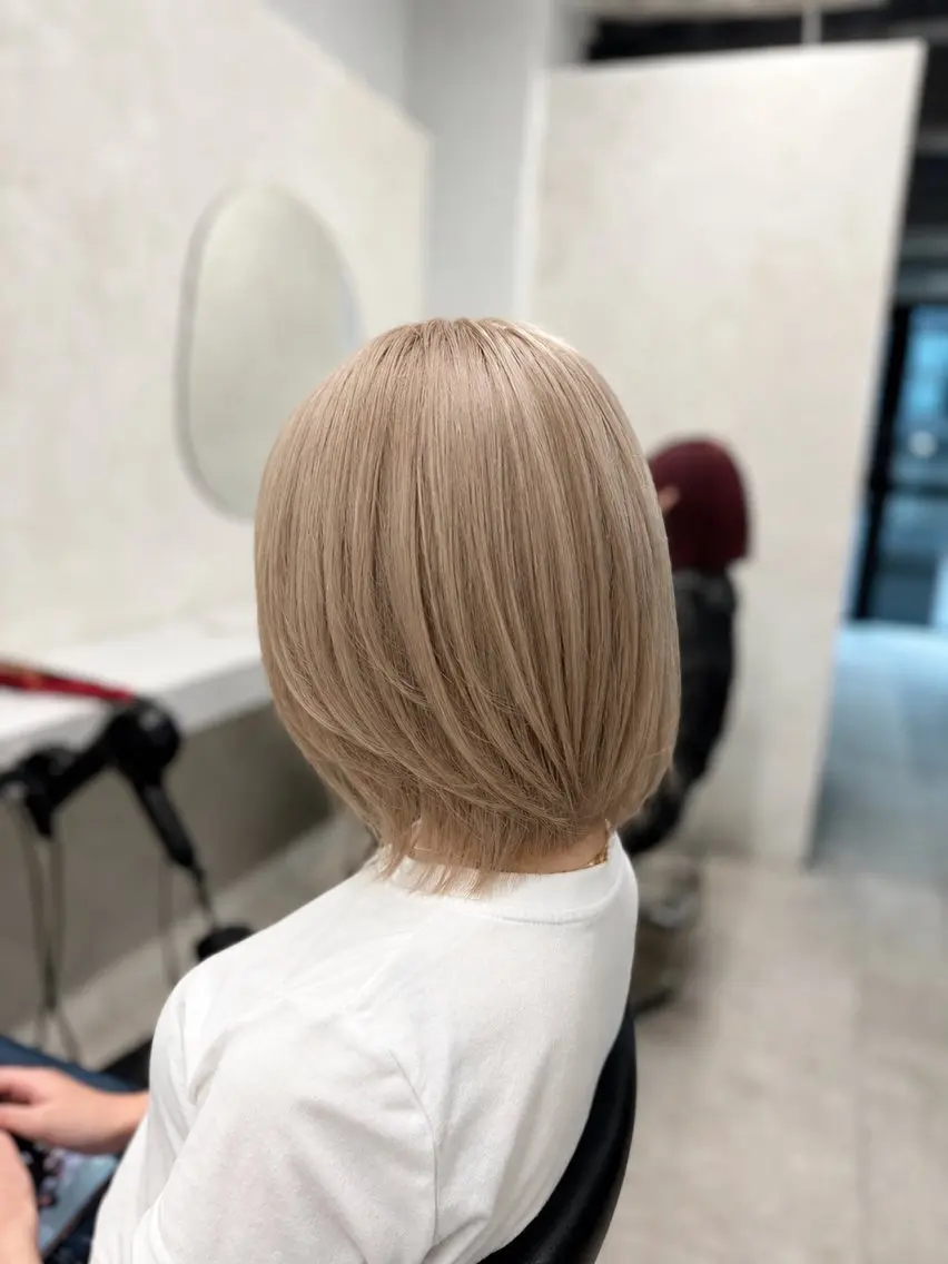 ショート カット ヘアカラー 愛され髪質改善カラー 🕊️SOMAのヘアスタイル