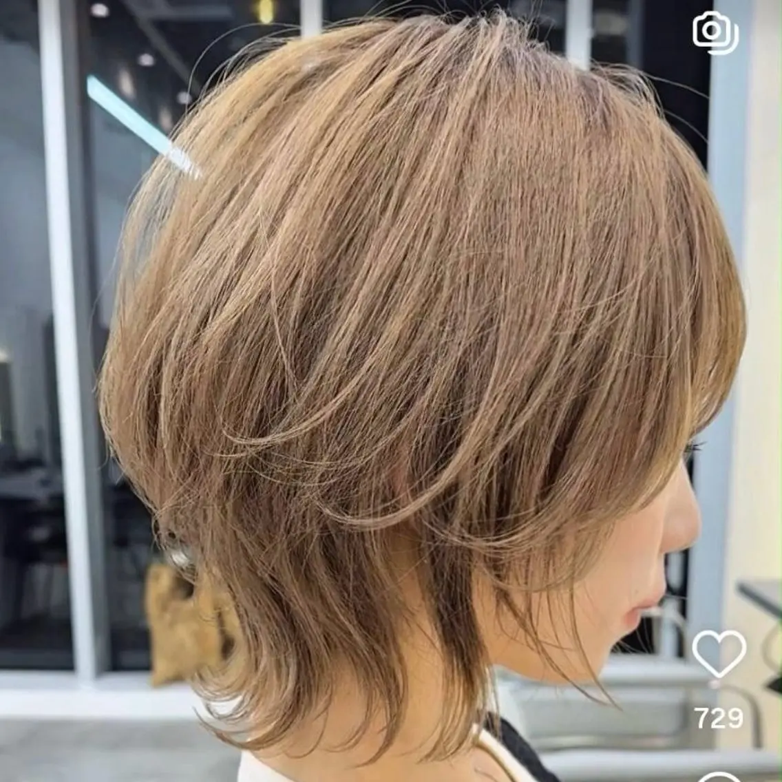 ✂️ レディース ウルフカット(スタイル指定)➕オージュアトリートメント付き🧴🤍(木金土日限定)の写真