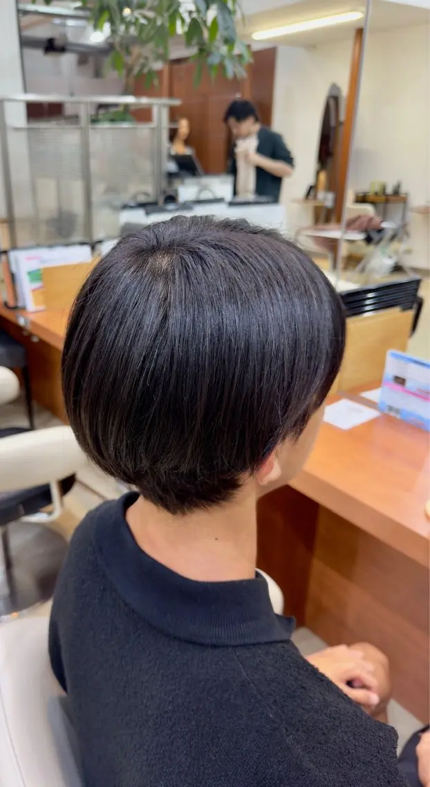ショート メンズ ✨髪質改善縮毛矯正 ✨輿水のヘアスタイル