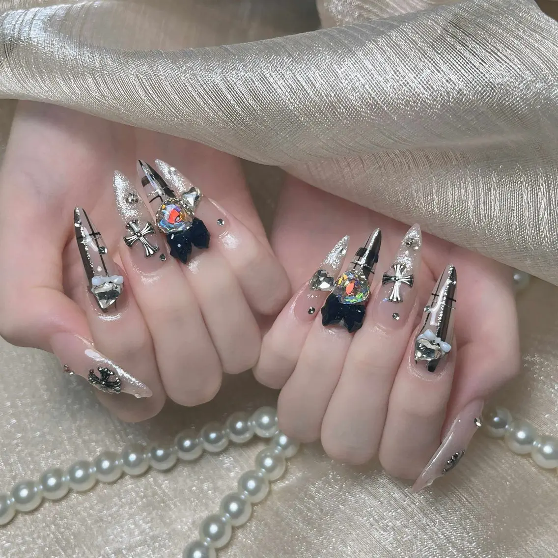 ネイル ハンドネイル ハンドケア Nova Nail Nambaのネイルデザイン