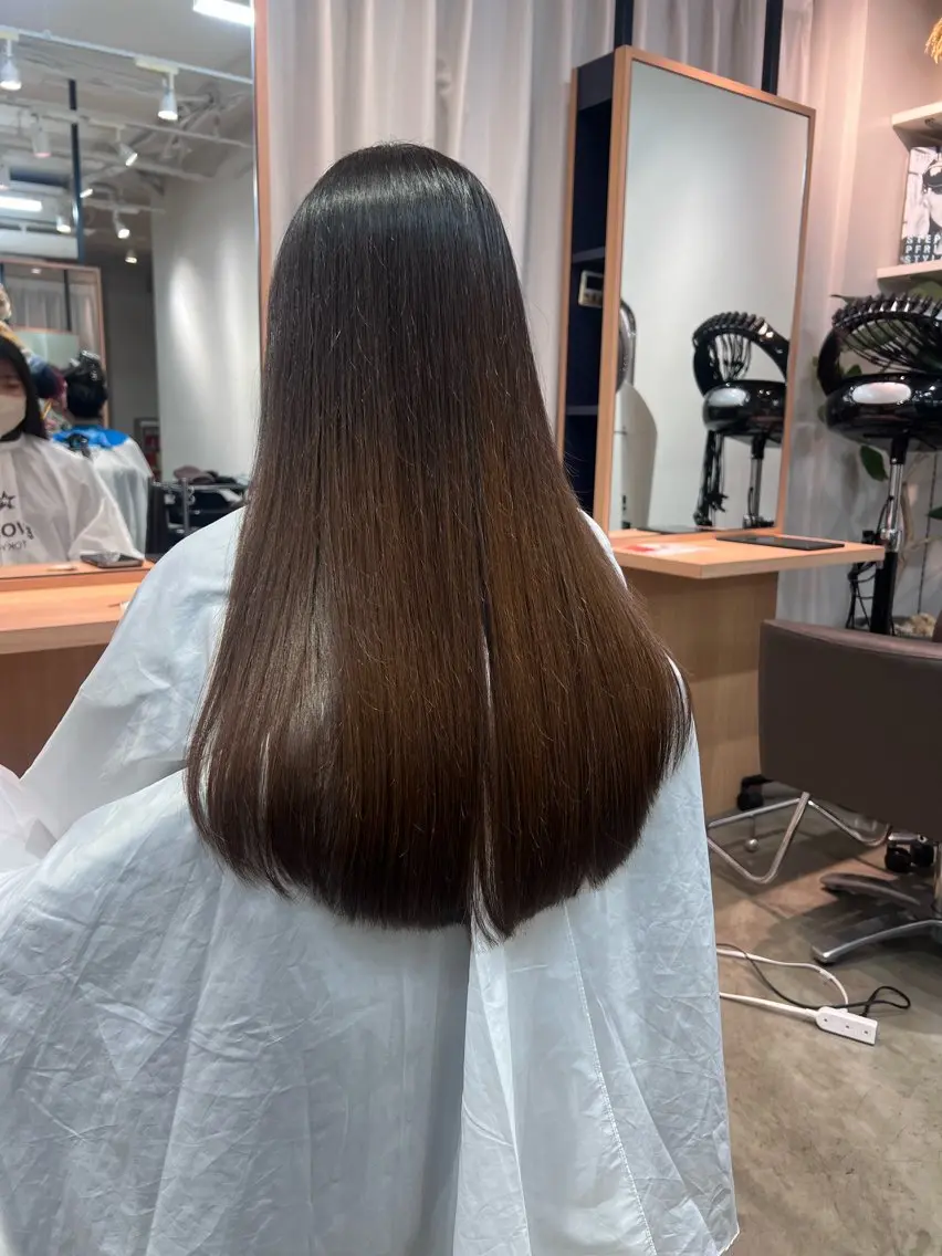 ロング 山中 欧輔のヘアスタイル