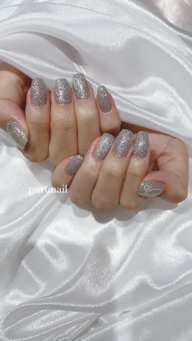 ネイル アートネイル ハンドネイル purunail 🤍のネイルデザイン
