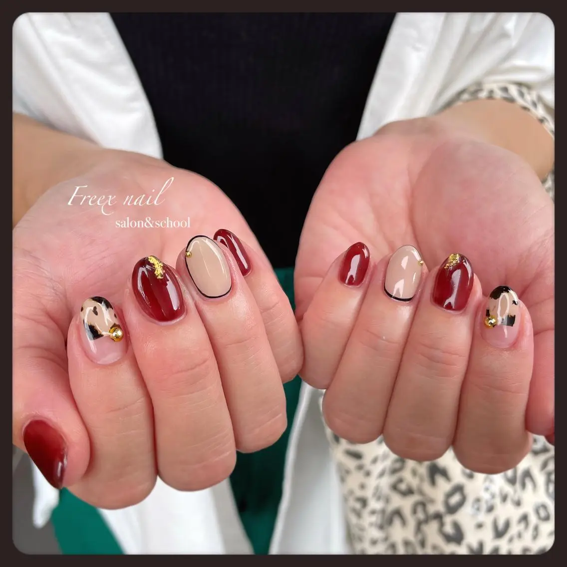 ネイル ハンドネイル ハンドケア freex nail /ニュアンス/個性派のネイルデザイン