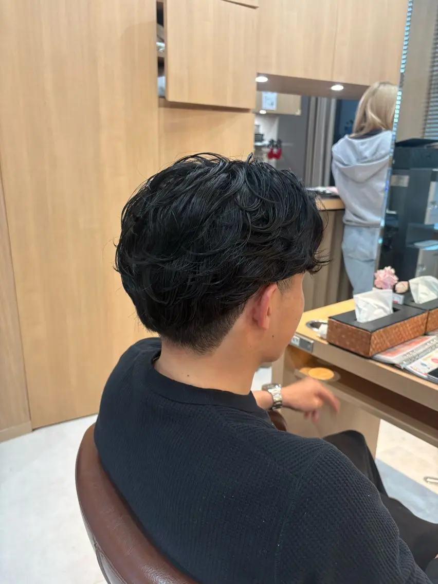 【メンズ限定☘️】カット+パーマ🩷の写真