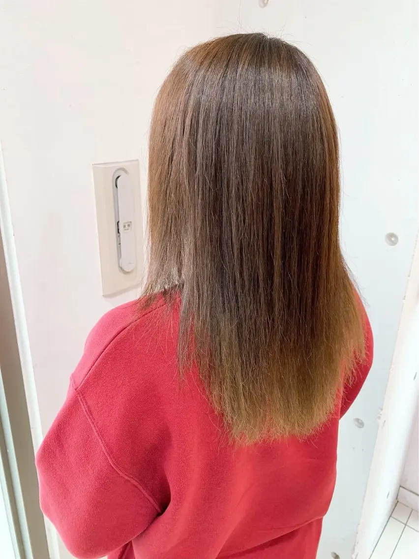 カラー ブラウンカラー ヘアカラー 🍒垢抜け艶カラー 🍒【SAWA】のヘアスタイル