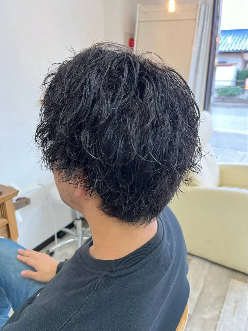 🦖ミニモ限定🦖[男をあげる]メンズカット➕パーマの写真