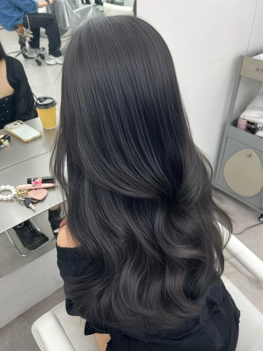 ロング カラー カット ヘアカラー トリートメント レイヤーカット顔周り /アレンジ伊藤彪真のヘアスタイル