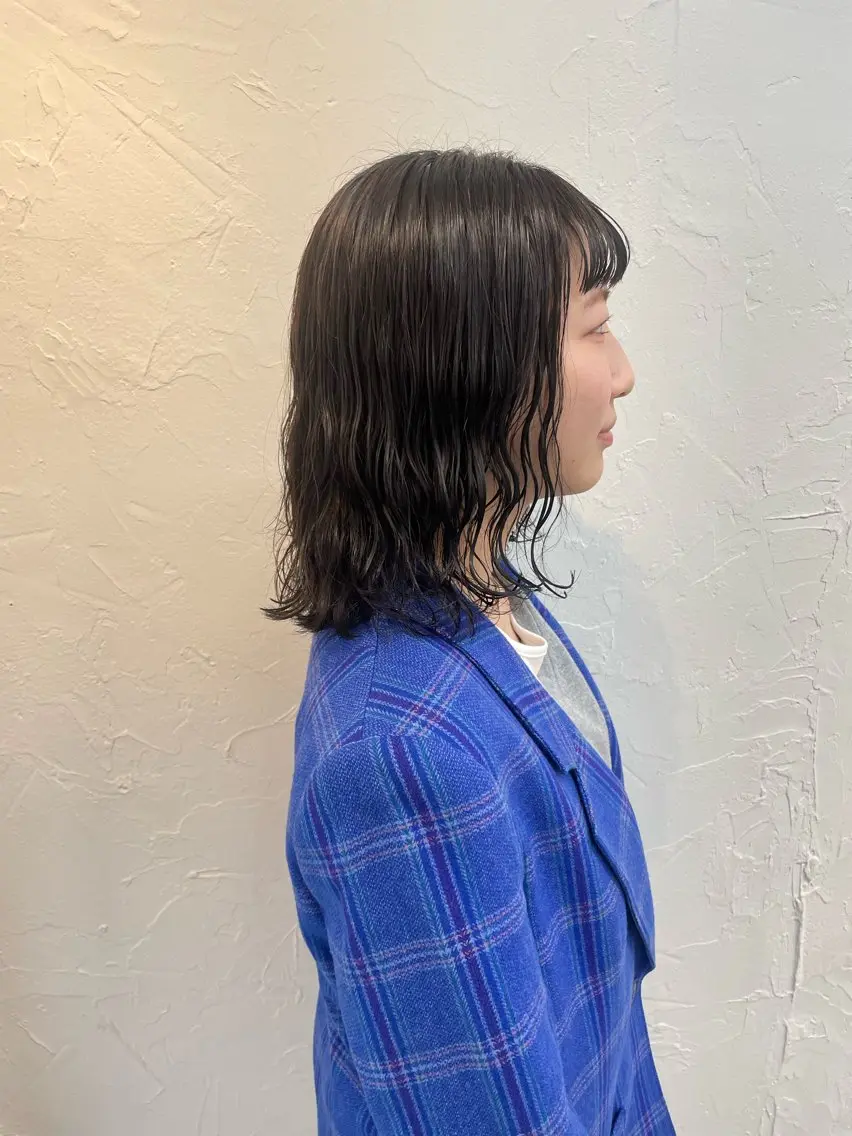 セミロング パーマ セミロングパーマ デジタルパーマ カット パーマ phiphi. 【ピピ】のヘアスタイル