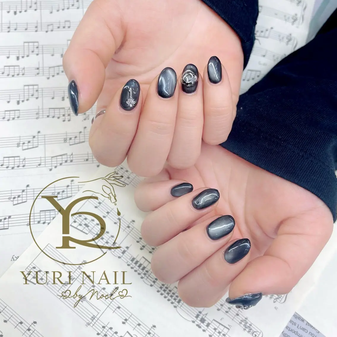 ネイル チークネイル フットネイル フレンチネイル グラデーション キラキラネイル ハンドネイル フットネイル ハンドケア YURI Nail Funabashiのネイルデザイン