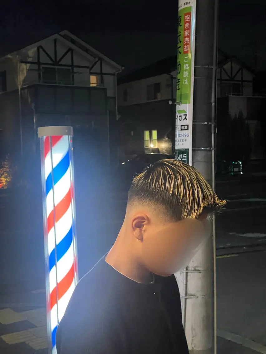 ショート メンズ 永井 景梧のヘアスタイル