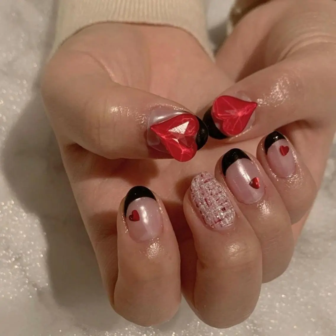 ネイル ハンドネイル ハンドケア lylynail YUUKAのネイルデザイン