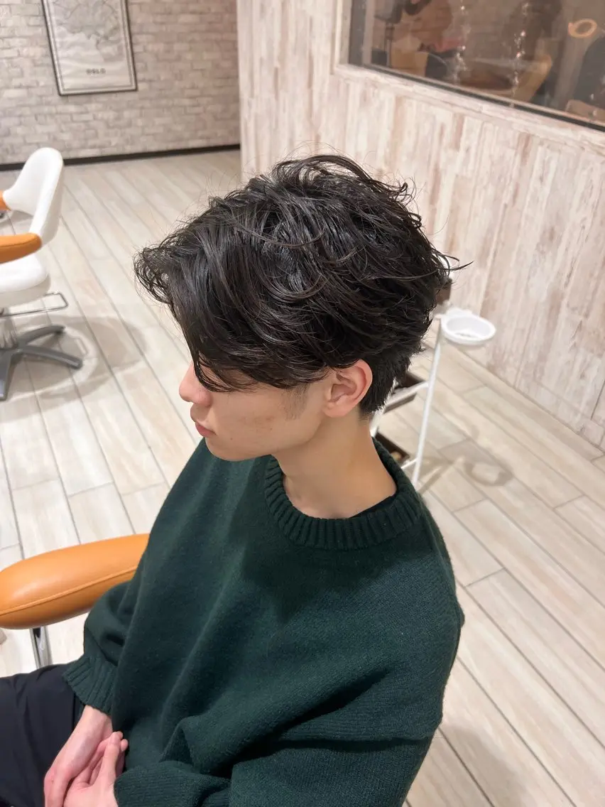 ショート カット パーマ トリートメント Oops旧TABOO 早野太郎のヘアスタイル