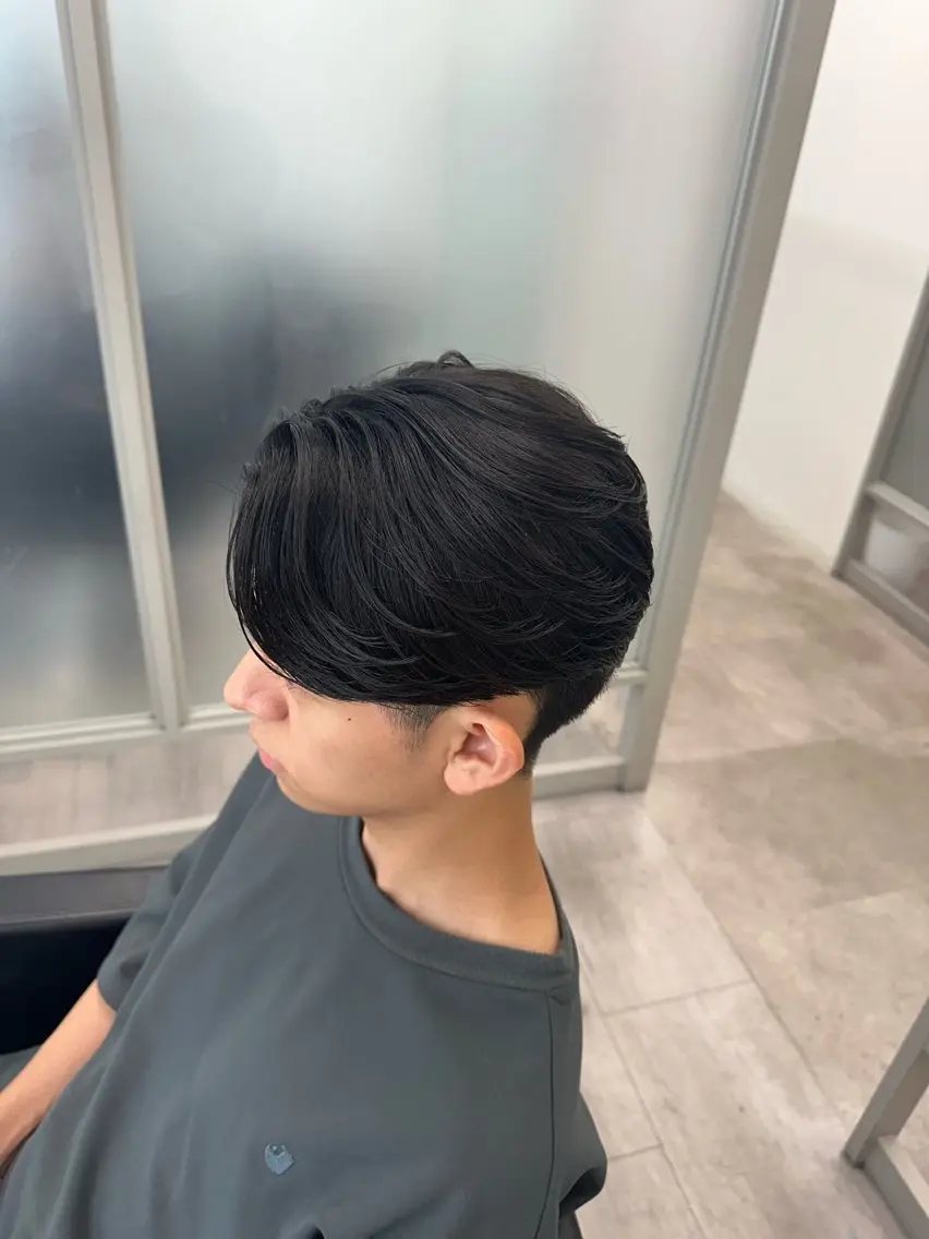 メンズ カット 縮毛矯正 三井淳平 /曲がる縮毛矯正のヘアスタイル
