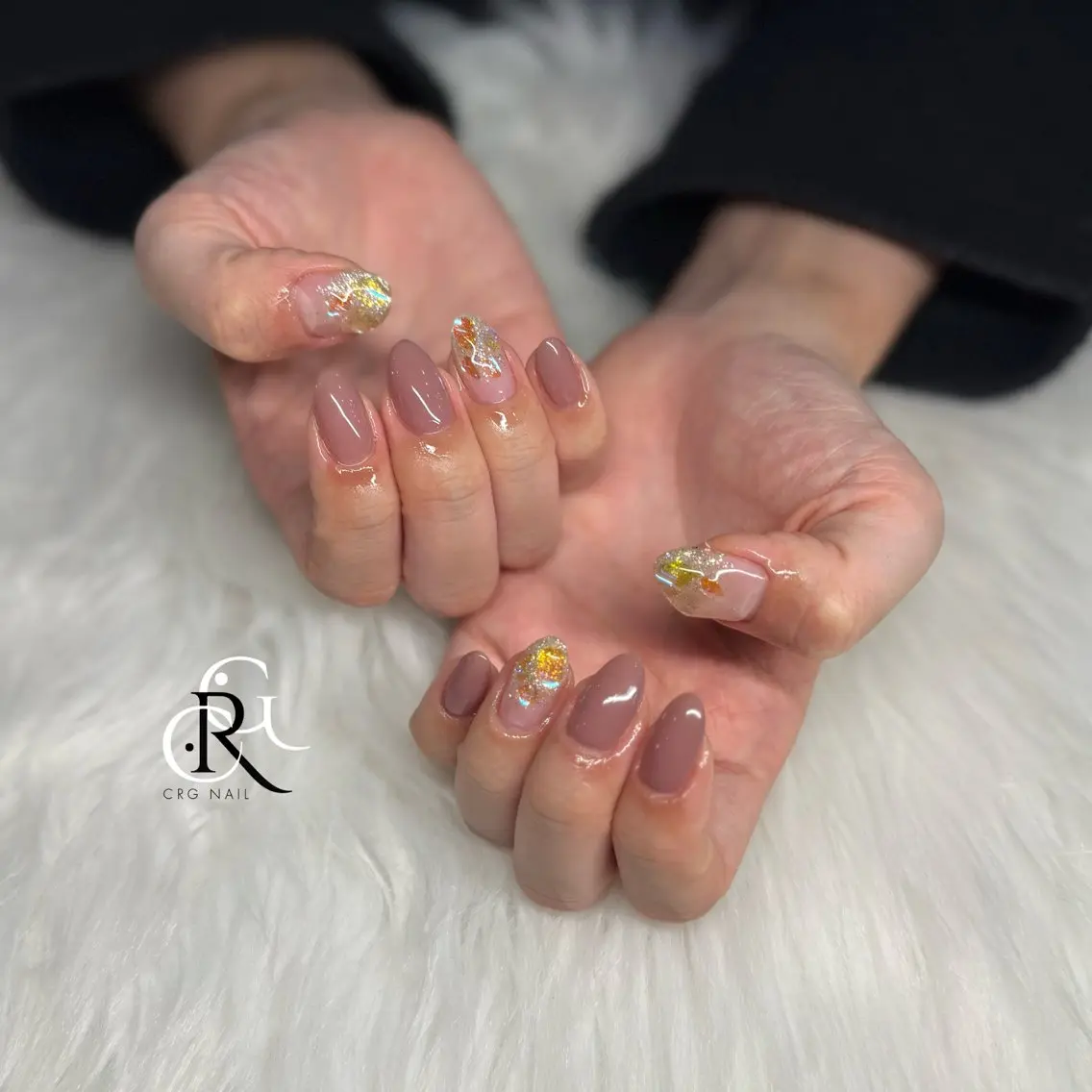 ミディアム ハンドネイル CRGNAIL EMIRIのネイルデザイン