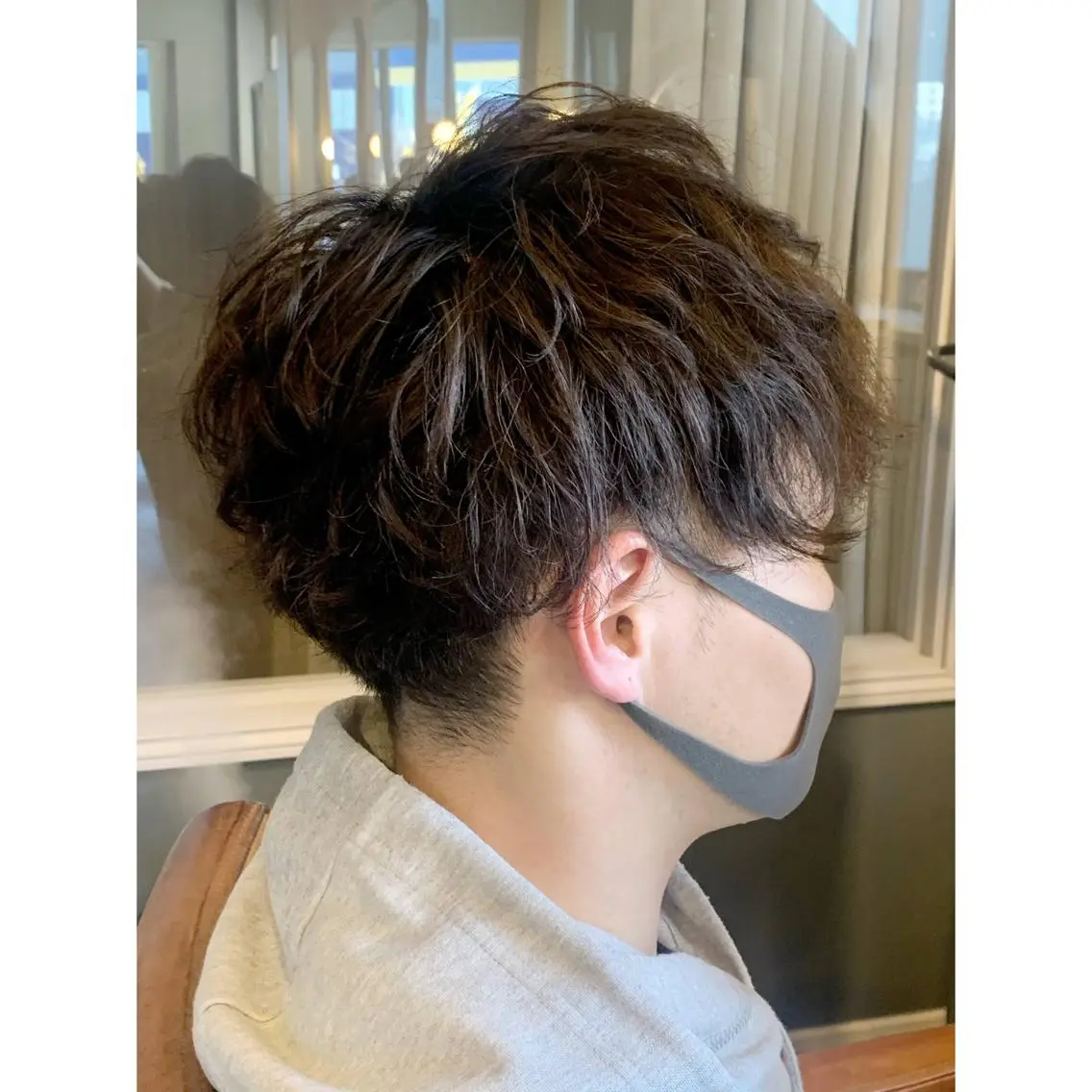 パーマ メンズ メンズパーマ メンズスパイラルパーマ スパイラルパーマ 佐藤 美紅のヘアスタイル