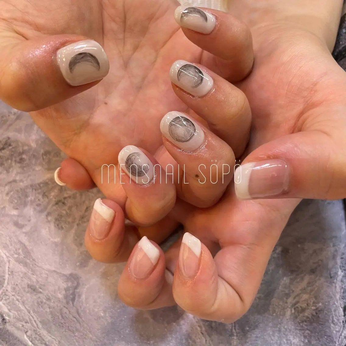 メンズ ネイル メンズネイル 自由が丘✳︎ nail söpöのネイルデザイン