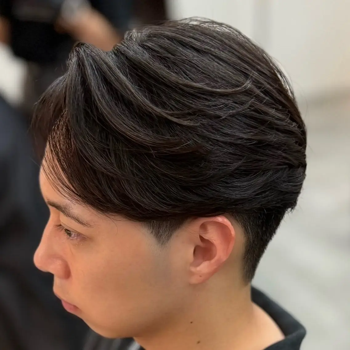 ショート メンズ カット 縮毛矯正 石田 翔琉のヘアスタイル