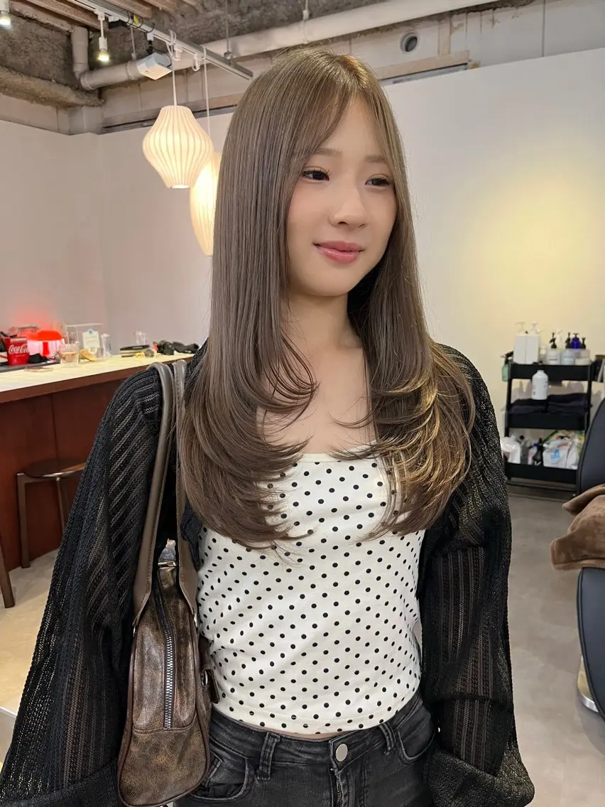 ロング カラー ヘアカラー Sanaダブルカラー ✨️パルコ徒歩1分のヘアスタイル