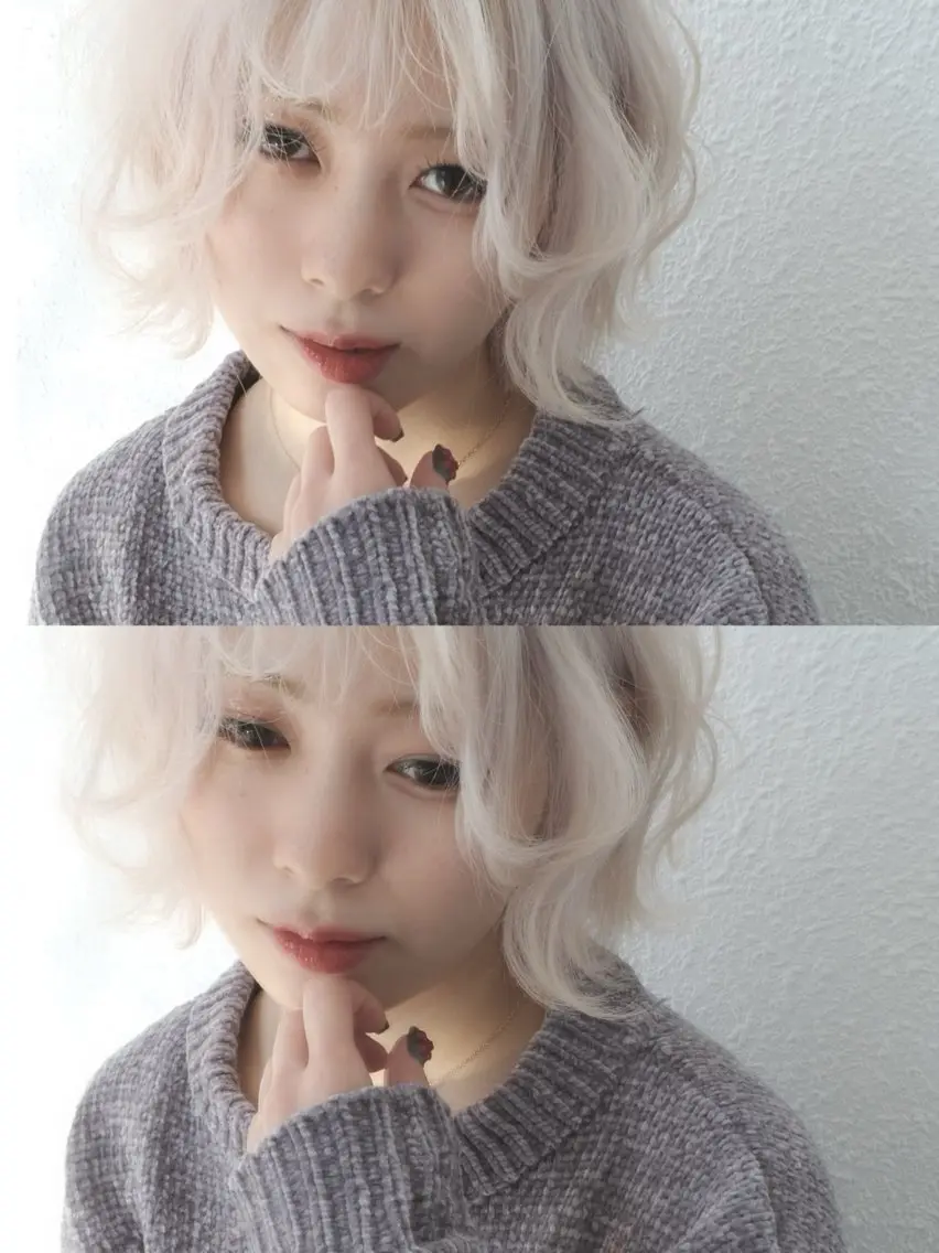 ショート 💎lino _by _ACNE💎 🧸のヘアスタイル